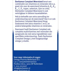 Davitamon Compleet Weerstand Met Vitamine C & D 100 Stuks