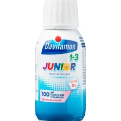 Davitamon Junior 1+ Vloeibare Vitamines Framboos