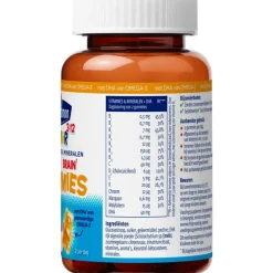 Davitamon Junior Brain Gummies met Omega 3 Multivitamine kinderen 60 stuks