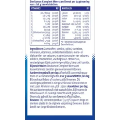 Davitamon Kauw Aardbei 60 NL