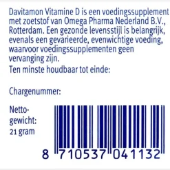 Davitamon Kind Vitamine D Smelttabletten Citroen