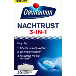 Davitamon Nachtrust 3-in-1 20 Capsules