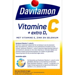 Davitamon Vitamine C Forte + vitamine D3 42 tabletten