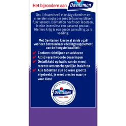 Davitamon Vitamine D3 20 mcg Smelttabletten Voordeelverpakking 150 stuks