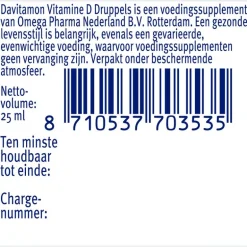 Davitamon Vitamine D Olie 25 ML