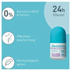 Deoleen Regular 0% Aluminium Deodorant Roller 50 ML