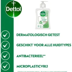 Dettol Antibacterieel Verzachtend Aloë Vera Handzeep 250 ML