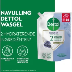 Dettol Pouch Lavander Navulverpakking - 500 ML
