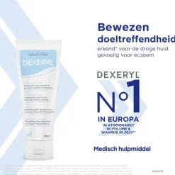 Dexeryl Hydraterende Crème Droge Huid en Eczeem 250 GR