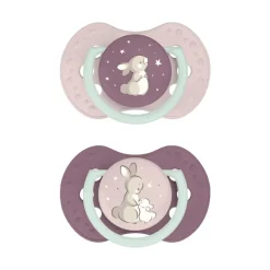 Difrax Dynamic Fopspeen 6-18M Night&Day Girl