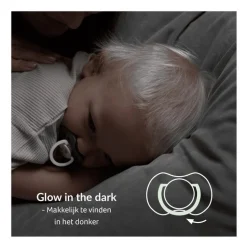 Difrax Dynamic Fopspeen 18+M Night&Day Unisex