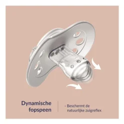 Difrax Dynamic Fopspeen 6-18M Night&Day Boy
