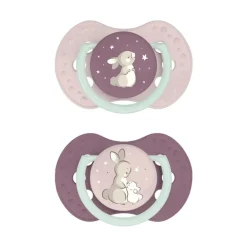 Difrax Dynamic Fopspeen 0-6M Night&Day Girl