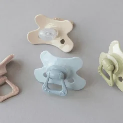 Difrax Fopspeen Natural 12 Maanden Lichtblauw BPA-vrij