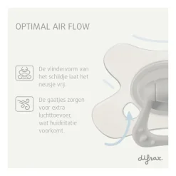 Difrax Fopspeen Natural 12+ Maanden Glow in the dark BPA-vrij