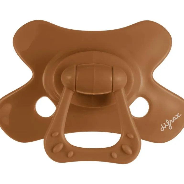 Difrax Fopspeen Natural 18+ Maanden Bruin BPA-vrij