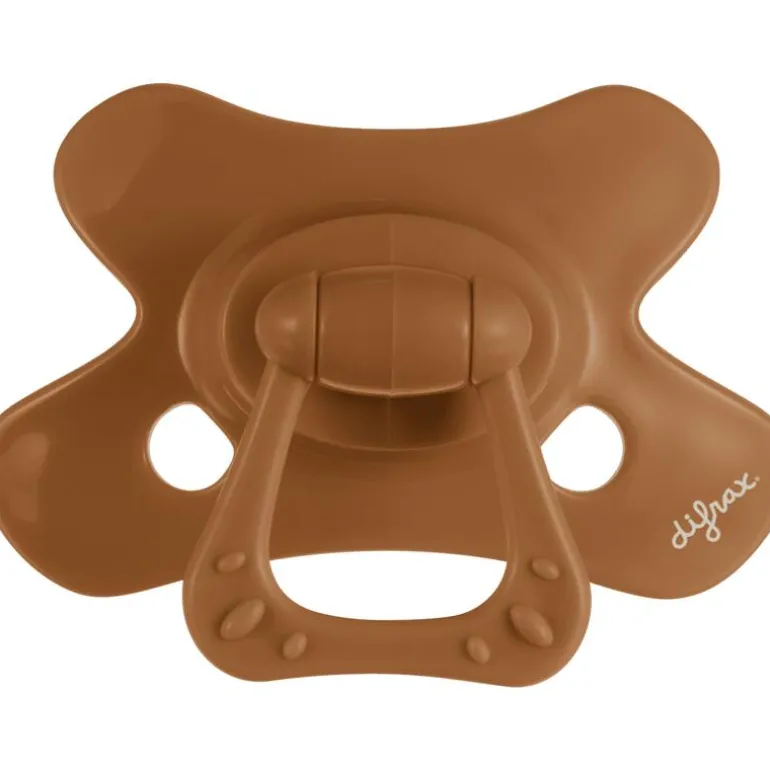 Difrax Fopspeen Natural 18+ Maanden Bruin BPA-vrij