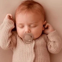 Difrax LOVI Prime Fopspeen 6-18 Maanden Nude/Blush BPA-vrij