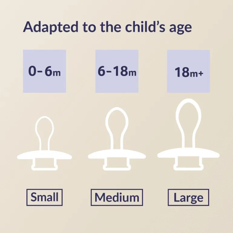 Difrax LOVI Prime Fopspeen Coconut/Ivory18+ maanden