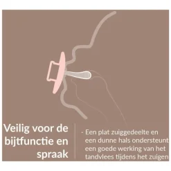 Difrax LOVI Prime Fopspeen Pistachio/Green18+ maanden