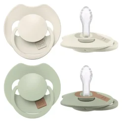 Difrax LOVI Prime Fopspeen Coconut/Pistachio0-6 maanden