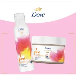 Dove Bath Therapy Glow Douche- & Scheerschuim 200 ml