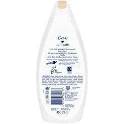 Dove Caring Bath Sheaboter & Vanille Badcrème 450 ml