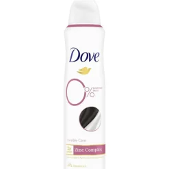Dove Invisible 0% Deodorant Spray 150 ML