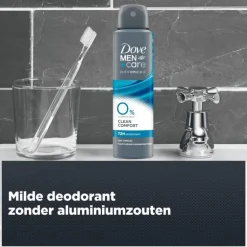 Dove Men+Care Advanced 0% Clean Comfort Deodorant Spray 150 ML