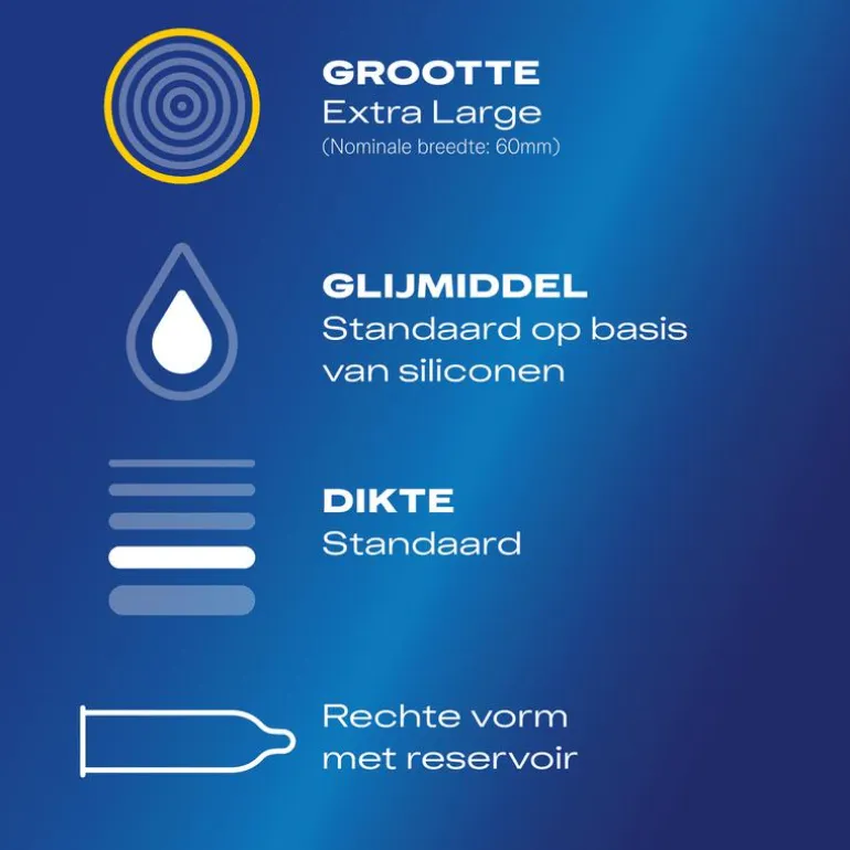 Durex XXL Condooms 12 Stuks