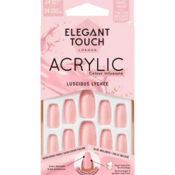 Elegant Touch Acrylic Luscious Lychee 24 stuks