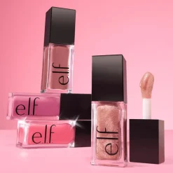 e.l.f. Glow Reviver Plumping Lip Oil Light Soft Pink Shimmer