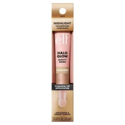 e.l.f. Halo Glow Highlight Beauty Wand Champagne Campaign