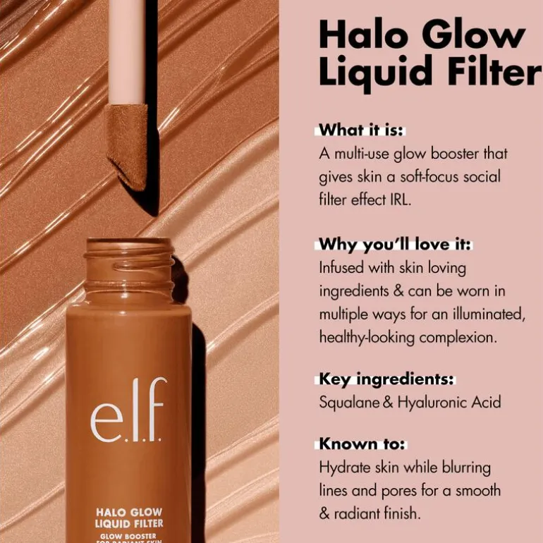 e.l.f. Halo Glow Liquid Filter 7 Deep/Rich