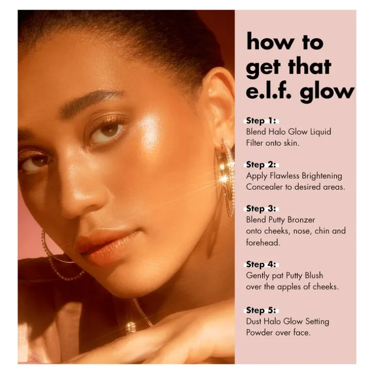 e.l.f. Halo Glow Liquid Filter 7 Deep/Rich