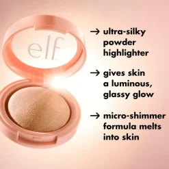 e.l.f. Halo Glow Silky Powder Highlighter Soft Pearl Era