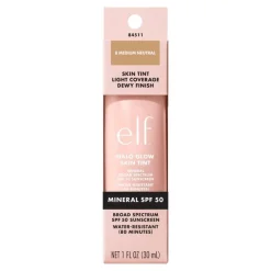 e.l.f. Halo Glow Skin Tint SPF50 8 Medium Neutral