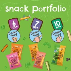 Ella's Kitchen Maize Puffs Wortel Pastinaak Snack Bio 6+ Maanden