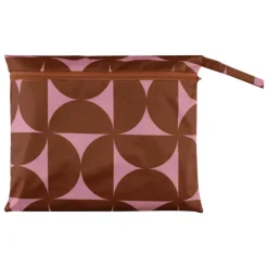 ETOS 3 in 1 regenponcho roze bruin