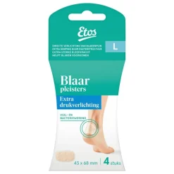 Etos Blaarpleisters L Extra drukverlichting 43 x 68 mm