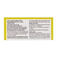 Etos broomhexine 8mg tablet 30st