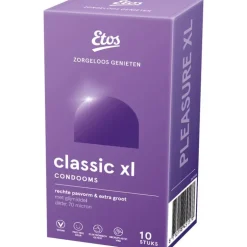 Etos Classic XL Condooms - 10