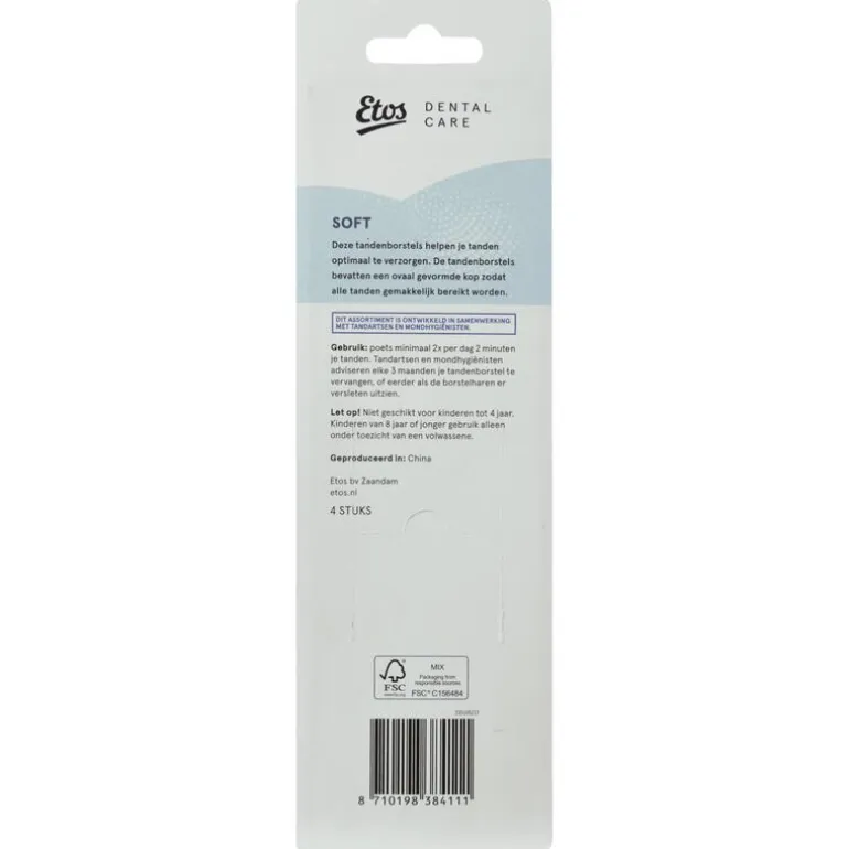Etos Dental Care Tandenborstel Soft