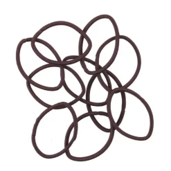 Etos Elastieken Metaalvrij Bruin 10St