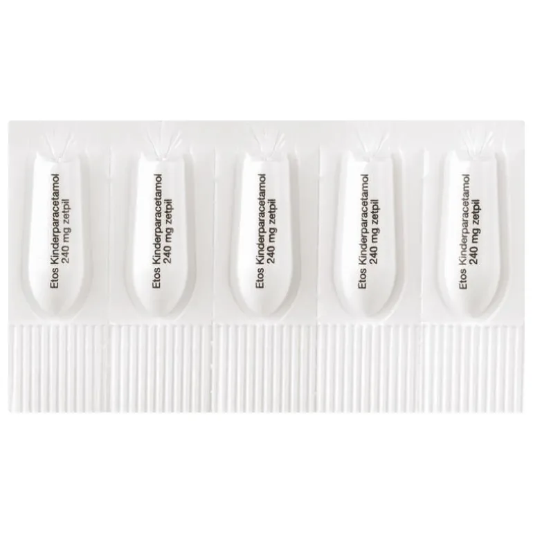 Etos Kinderparacetamol 240 mg Zetpil
