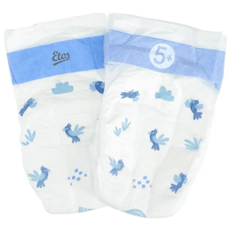 Etos Luiers Junior+ Maat 5+ 12-17 kg Value Pack 34 stuks