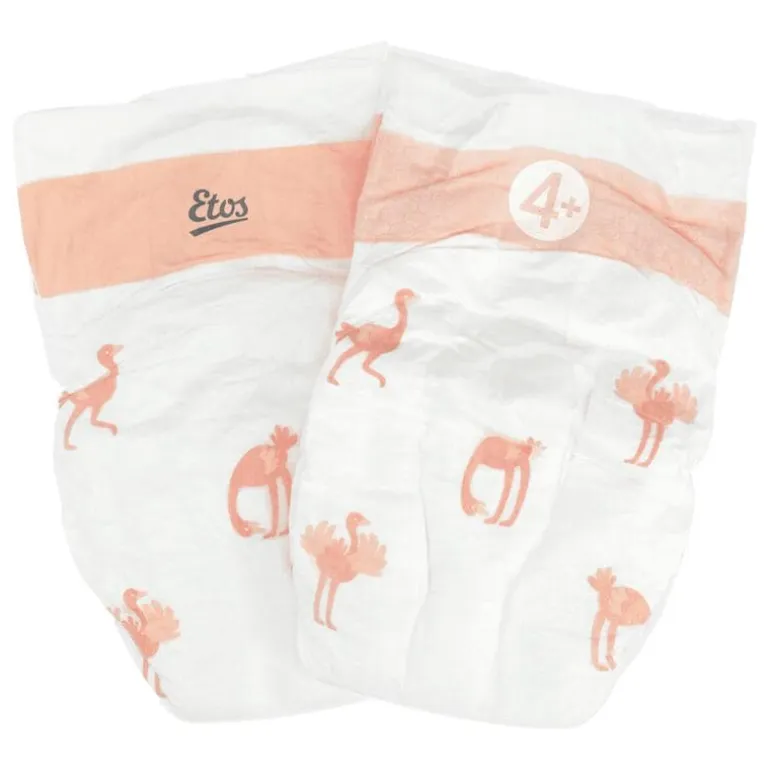 Etos Luiers Maxi+ Maat 4+ 10-15 kg Mid Pack 27 stuks