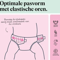 Etos Luiers Midi Maat 3 6-10 kg Mid Pack 35 stuks