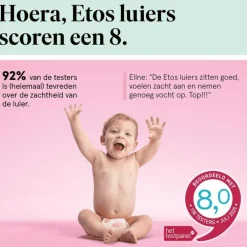 Etos Luiers Newborn Maat 1 2-5 kg Mid Pack 48 stuks