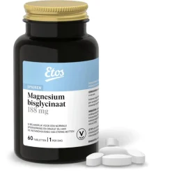Etos magnesium bisglycinaat tablet 60st